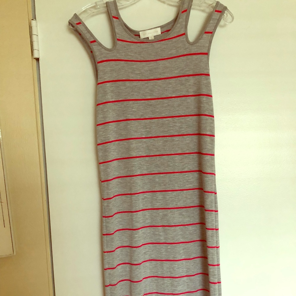 Cotton striped dress